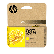 HP 937e EvoMore Yellow Original Ink Cartridge (1,650 pages)