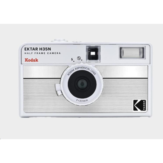 BAZAR - Kodak EKTAR H35N Camera Striped Silver - Poškozený obal (Komplet) BAZAR - Kodak EKTAR H35N Camera Striped Silver - Poškozený obal (Komplet)