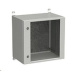 Solarix rozvaděč nástěnný venkovní LC-20 12U 600x500mm, dveře sklo, LC-20-12U-65-11-G