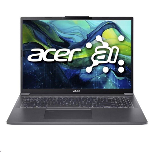ACER NTB Aspire 16 AI (A16-I71M-50NJ),Ultra 5 325,16"WUXGA,16GB,512GB SSD,Intel Graphics,W11H,Gray
