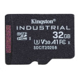 Kingston MicroSDHC karta 32GB Industrial C10 A1 pSLC Card Single Pack