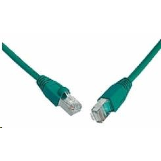 Solarix Patch kabel CAT6 SFTP PVC 3m zelený snag-proof C6-315GR-3MB
