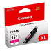 Canon CARTRIDGE CLI-551M XL purpurová pro Pixma iP, Pixma iX, Pixma MG a Pixma MX 6850, 725x, 925, 8750 (680 str.)