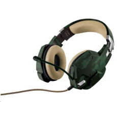 TRUST Sluchátka s mikrofonem GXT 322 Dynamic Headset - zelená kamufláž TRUST Sluchátka s mikrofonem GXT 322 Dynamic Headset - zelená kamufláž