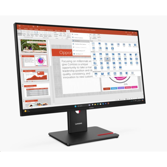 LENOVO LCD ThinkVision T27-40 27",IPS,mat,16:9,1920x1080,178/178,4/6ms,300cd/m2,1500:1,CAM,DP,HDMI,VGA,PIVOT,VESA,3Y LENOVO LCD ThinkVision T27-40 27",IPS,mat,16:9,1920x1080,178/178,4/6ms,300cd/m2,1500:1,CAM,DP,HDMI,VGA,PIVOT,VESA,3Y