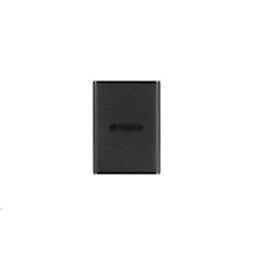 TRANSCEND externí SSD ESD270C 1TB, Portable, USB 3.1 Gen.2, Type C & A, two cables 520/460 MB/s, black/černá