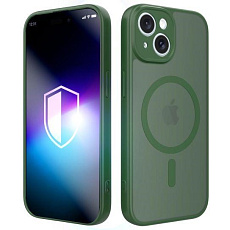 3mk ochranný kryt Misty MagCase Green pro Apple iPhone 14 3mk ochranný kryt Misty MagCase Green pro Apple iPhone 14