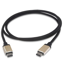 PREMIUMCORD Kabel USB 3.1 konektor C/male - USB 3.1 C/male, 0,5m hliníkové konektory