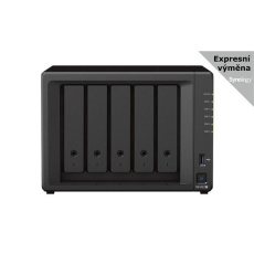 Synology DS1522+ DiskStation (2C/RyzenR1600/2,6GHz/8GBRAM/5xSATA/2xM.2/2xUSB3.0/2xeSATA/4xGBE/1xPCIe)