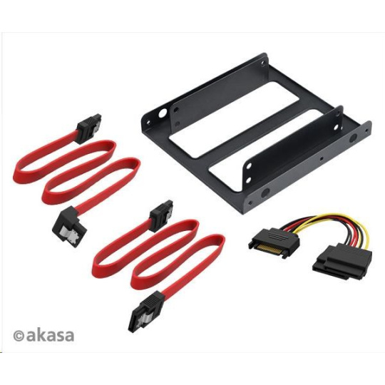 AKASA adaptér 2.5" SSD a HDD + SATA kabely