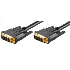 PREMIUMCORD Kabel DVI - DVI propojovací 2m (DVI-I(24+5), M/M, dual link)