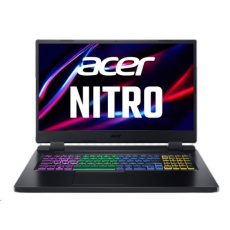 ACER NTB NITRO 5 (AN517-55-51PL), ICore i5-12450H, 16GB, 1024GB PMP4 SSD, GeForce RTX 3050, Win11, Black