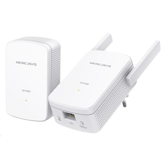 MERCUSYS MP510 KIT WiFi4 Powerline set (N300,AV1000,2,4GHz,1xGbELAN)