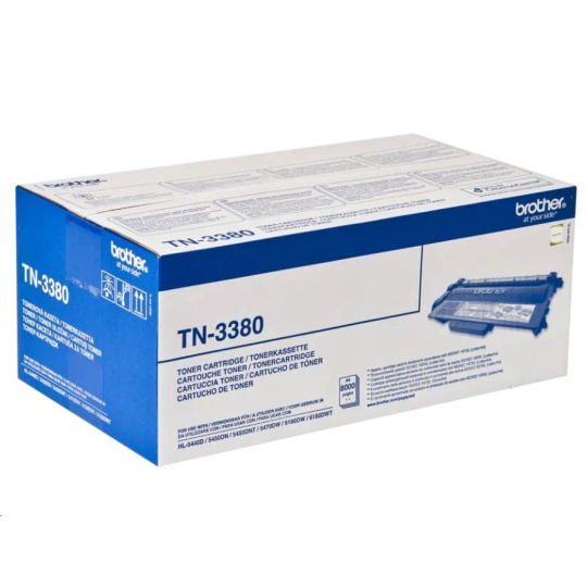 BROTHER Toner TN-3380 pro HL5440D, HL5450DN, Hl5470DW, HL6180DW,MFC-8950DW  - 8000stran