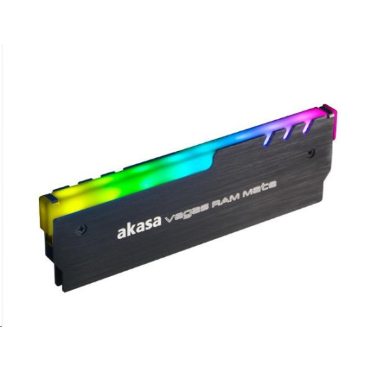 AKASA chladič pamětí Vegas RAM MATE aRGB Heatsink LED KIT