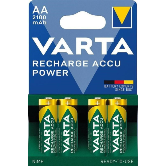 Varta LR6/4BP 2100 mAh Ready to use (Blistr 4ks)