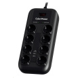 BAZAR - CyberPower Surge Buster™ 8 zásuvek, 2xUSB, 1.8m, German, New - Poškozený obal (Komplet)