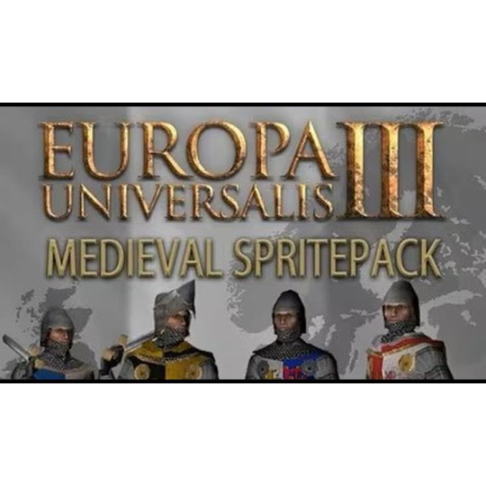 Europa Universalis III: Medieval SpritePack (PC) klíč Steam Europa Universalis III: Medieval SpritePack (PC) klíč Steam