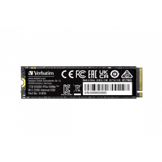 VERBATIM SSD Vi5000 Internal PCIe NVMe M.2 SSD 1TB , W 4500/ R 5000 MB/s