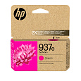 HP 937e EvoMore Magenta Original Ink Cartridge (1,650 pages)