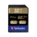 VERBATIM SDHC karta 32GB PRO+ Class 10, UHS-1 (R:90/W:80 MB/s)