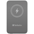 VERBATIM Powerbanka Charge 'n' Go, Magnetická, 10000 mAh, USB-C, Šedá