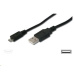 PREMIUMCORD Kabel USB 2.0 A - Micro B propojovací 1m