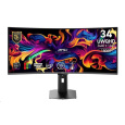 MSI LCD MPG 341CQR QD-OLED X36, 34", 3440x1440, QD OLED, 0,03 ms, VESA 100x100, Black