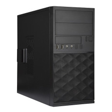 IN WIN skříň EFS052, 2x USB 3.0 + 2x USB 2.0, Mini Tower, bez zdroje, Black