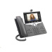 Cisco CP-8845-3PCC-K9=, VoIP telefon, 10line, 2x10/100/1000, 5" displej, kamera, Bluetooth, PoE