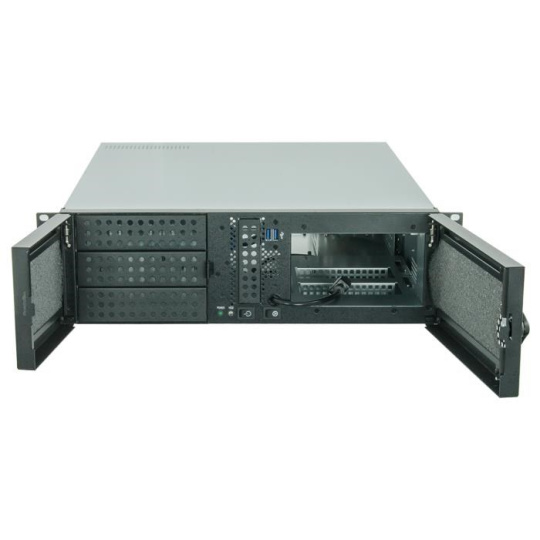 CHIEFTEC skříň Rackmount 3U ATX/mATX, UNC-310A-B, zdroj BDF-600S (600W)