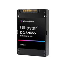 WD Enterprise SSD 3.84TB Ultrastar DC SN655, PCIe Gen4, (R:6800, W:2600MB/s), RI-1DW/D BICS5 SE