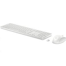 HP 650 Wireless Keyboard & Mouse- CZ/SK klávesnice a myš, bílá