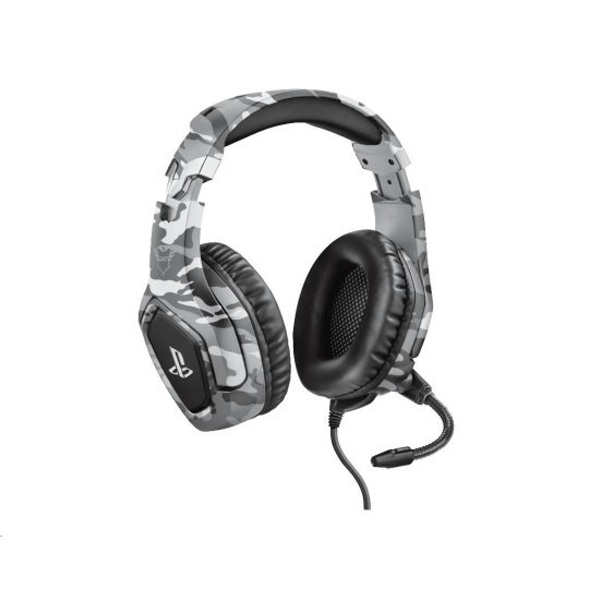 BAZAR - TRUST sluchátka GXT 488 Forze-G PS4 Gaming Headset - Sony Licensed - grey - Poškozený obal (Komplet)