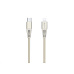 WG - Datový kabel Lightning MFi na Type-C, 1 metr, zlatá