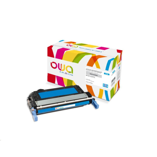 OWA Armor toner pro HP Color Laserjet 4700, 15000 Stran, Q5951A JUMBO, modrá/cyan