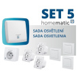 Homematic IP HmIP-SET5 sada osvětlení Homematic IP (s možností stmívání)