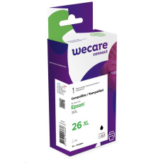 WECARE ARMOR cartridge pro EPSON XP510/520 černý, 21ml, (T26214010)