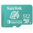 SanDisk MicroSDXC karta 512GB for Nintendo Switch (R:100/W:90 MB/s, UHS-I, V30,U3, C10, A1) licensed Product,Super Mario