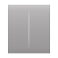 Ajax CenterButton (2-gang) - Středové dvou tlačítko, mlhová